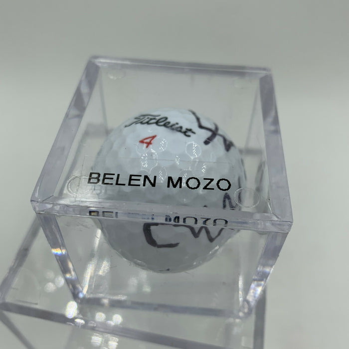 Belen Mozo Signed Autographed Golf Ball PGA With JSA COA
