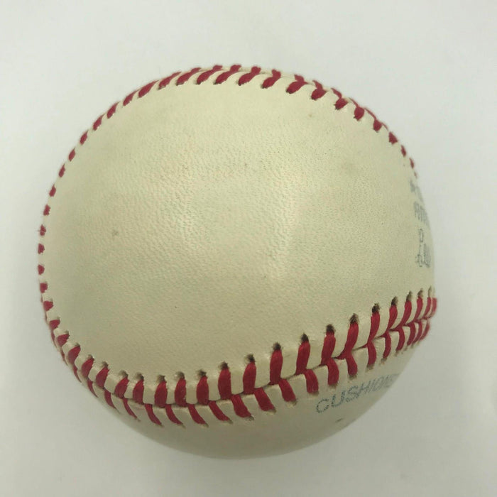 The Finest Joe Louis Single Signed American League Baseball On Earth PSA DNA COA
