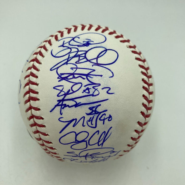 2010 San Francisco Giants World Series Champs Team Signed Baseball MLB Hologram