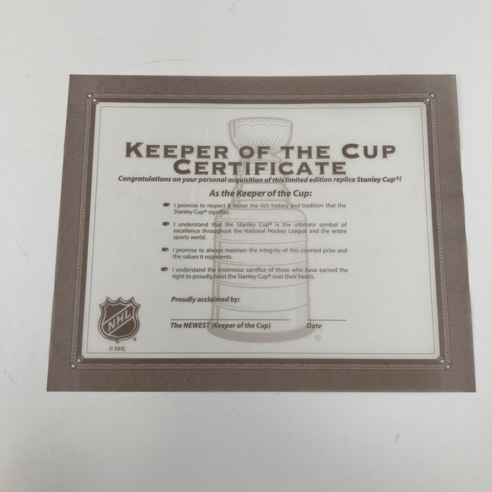 2017–18 Washington Capitals Champs Signed Full Size Stanley Cup Alex Ovechkin