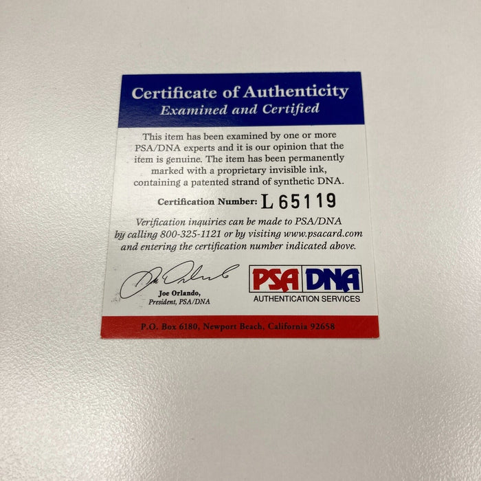 Bob Hope Signed Autographed California License Plate JSA COA