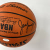 1956-1957 Boston Celtics  NBA Champs Team Signed Basketball JSA COA