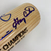 1986 New York Mets World Series Champs Team Signed Bat 27 Sigs JSA COA