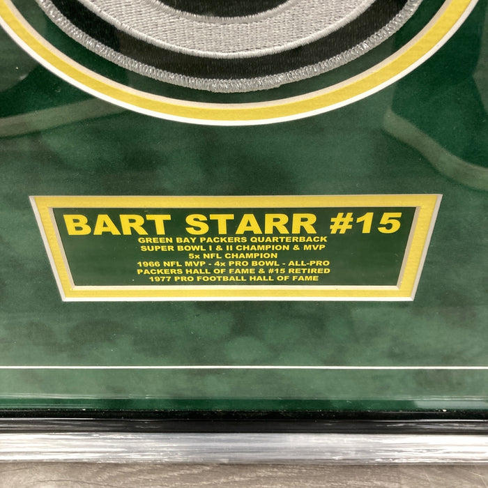 Bart Starr "Super Bowl I & II MVP" Signed Green Bay Packers Jersey JSA COA