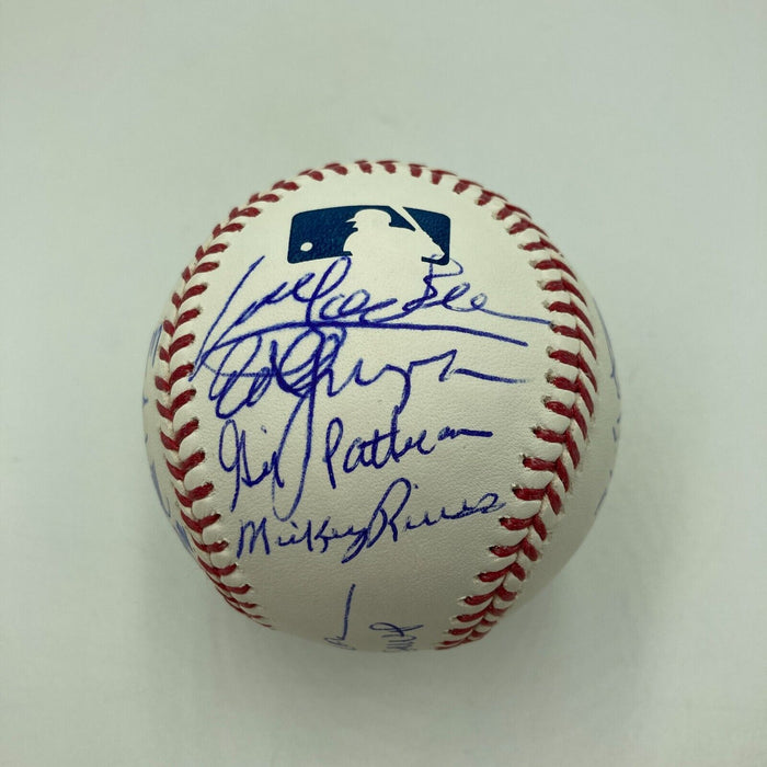 1977 New York Yankees World Series Champs Team Signed MLB Baseball JSA COA