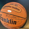 1984-85 Villanova Wildcats NCAA National Champions Team Signed Basketball JSA