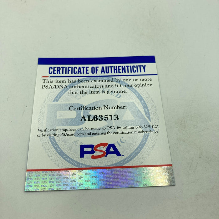 Willie Mays Signed Autographed Official National League Baseball PSA DNA COA