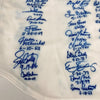 Incredible No Hitter Perfect Game Signed Nolan Ryan Jersey 27 Sigs PSA DNA COA