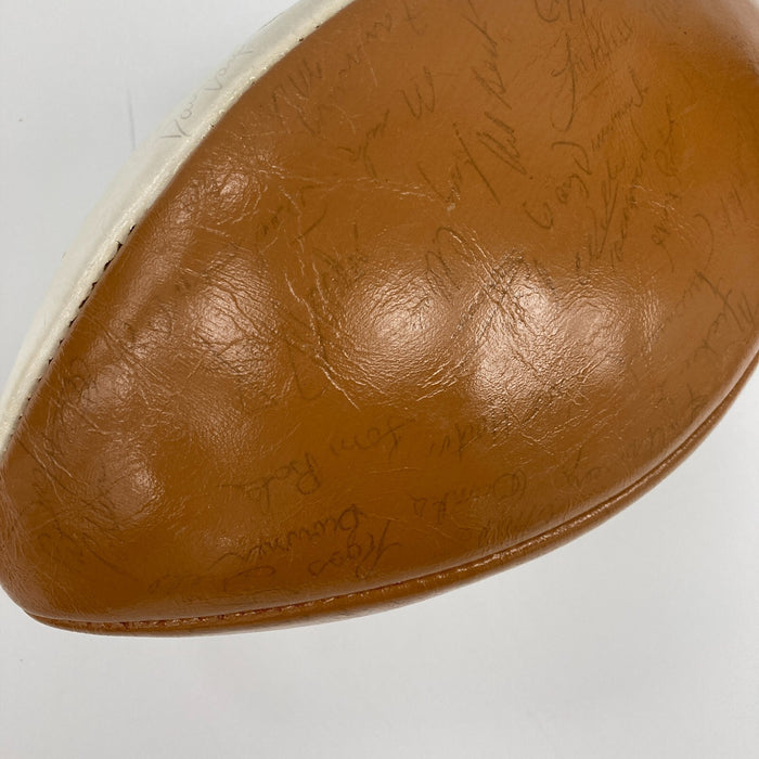 1973 Notre Dame Fighting Irish NAtional Champions Team Signed Football