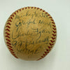 1949 New York Yankees World Series Champs Team Signed Baseball JSA COA