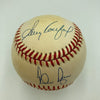 Sandy Koufax Nolan Ryan & Bob Feller Signed American League Baseball JSA COA