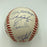 1986 New York Mets World Series Champs Team Signed W.S. Baseball JSA COA