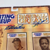 Hank Aaron & Eddie Mathews Signed Autographed Starting Lineup SLU With JSA COA