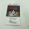 Johnny Big Cat Mize Signed Official American League Baseball JSA COA