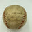 1936 New York Giants National League Champs Team Signed Baseball Mel Ott JSA COA