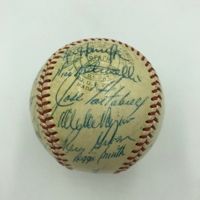 1967 Boston Red Sox AL Champs Team Signed American League Baseball With JSA COA
