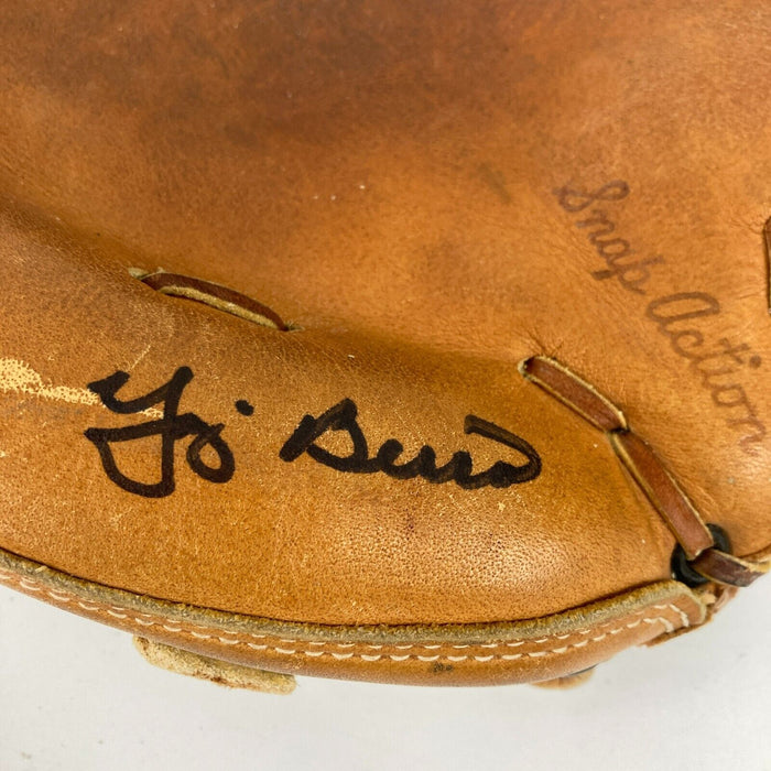 Yogi Berra Signed 1950's Wilson Catcher's Mitt Glove JSA COA