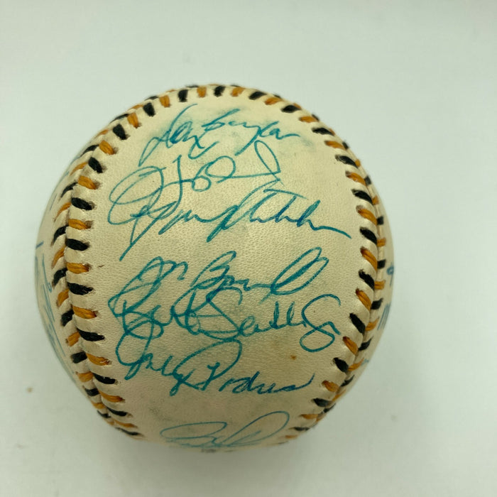 1994 All Star Game National League Team Signed Baseball Barry Bonds PSA DNA COA