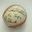1970's HOF Multi Signed Baseball Red Ruffing Ernie Banks Earl Averill JSA