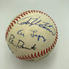 1970's HOF Multi Signed Baseball Red Ruffing Ernie Banks Earl Averill JSA