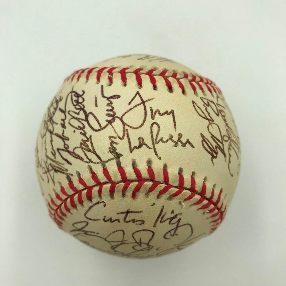 1997 St. Louis Cardinals Team Signed National League Baseball With Mark Mcgwire