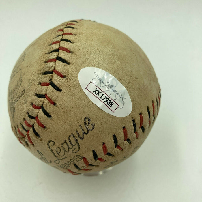 Bob Meusel Single Signed 1920's Baseball 1927 Yankees JSA COA RARE