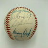 Vintage 1975 Boston Red Sox AL Champs Team Signed Baseball Carl Yastrzemski BAS