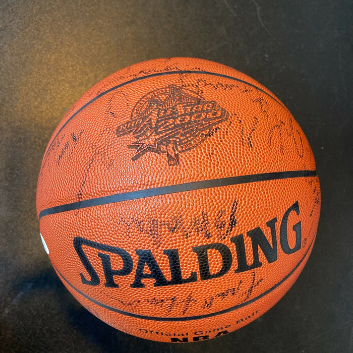 2000 All Star Game Signed Basketball Kobe Bryant Kevin Garnett Tim Duncan JSA