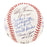 Baseball Great Moments Signed Baseball Hank Aaron Nolan Ryan Don Larsen Beckett