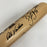 Chicago White Sox Legends Signed Bat Frank Thomas Carlton Fisk Minoso JSA