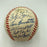 1957 Milwaukee Braves World Series Champs Team Signed Baseball JSA COA