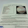 Rare Curt Hennig Signed Autographed Baseball WWE Wrestling With JSA COA