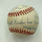 Beautiful No Hitter Pitchers Multi Signed Baseball 12 Sigs With Inscriptions JSA