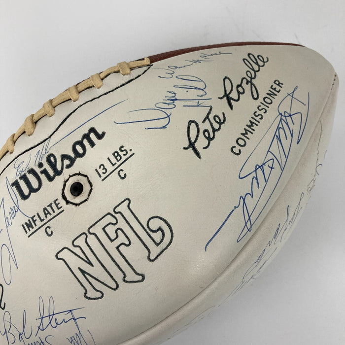 1970 Kansas City Chiefs Super Bowl Champs Team Signed NFL Game Football PSA DNA