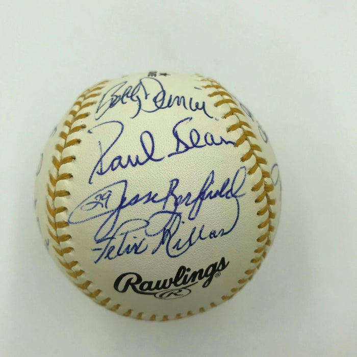 Nice Gold Glove Winners Signed Baseball 19 Sigs Gary Carter Bill Mazeroski