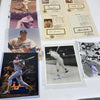 Lot Of (18) Signed MLB Baseball Photos Jose Canseco Bob Feller Don Larsen
