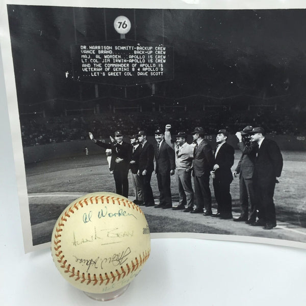 Rare 1970 Apollo And Gemini Astronauts Multi Signed Baseball With JSA COA
