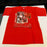 Stacey King Signed Chicago Bulls Michael Jordan T-shirt Beckett