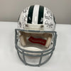 1969 New York Jets Super Bowl Champs Team Signed Authentic Game Helmet Steiner