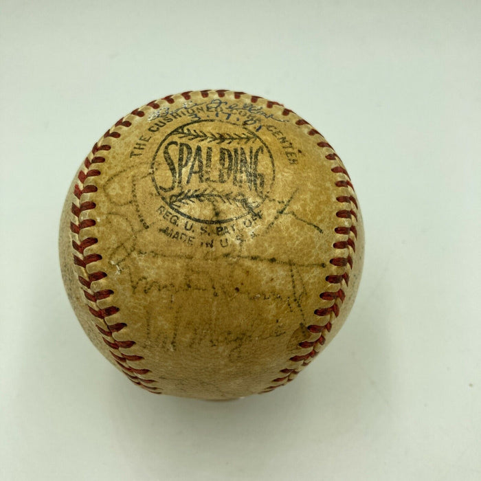 1950's New York Giants Team Signed Official National League Baseball