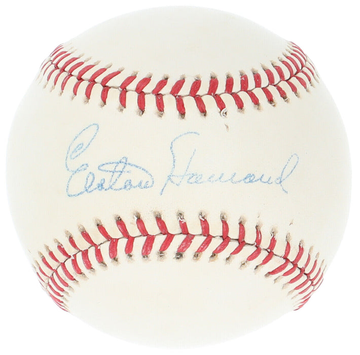 The Finest Elston Howard Single Signed American League Baseball PSA DNA COA