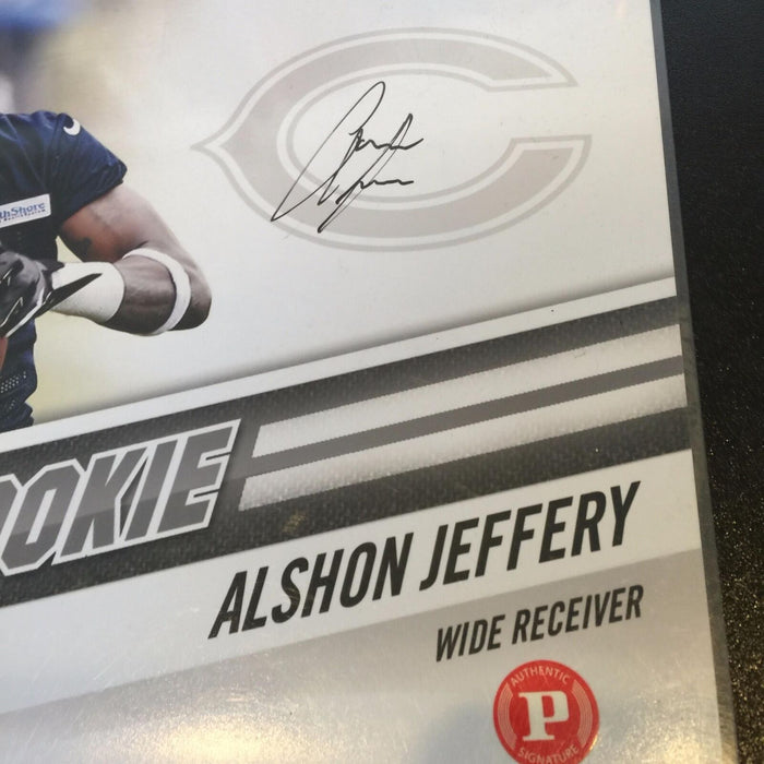 2015 Panini VIP National Convention Alshon Jeffery Signed 8x10 Photo RC