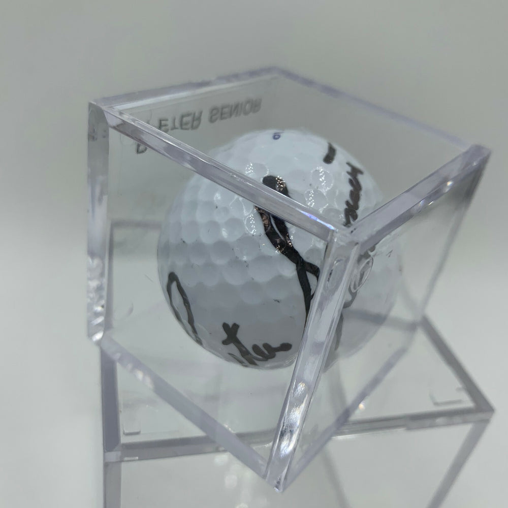 Peter Senior Signed Autographed Golf Ball PGA With JSA COA