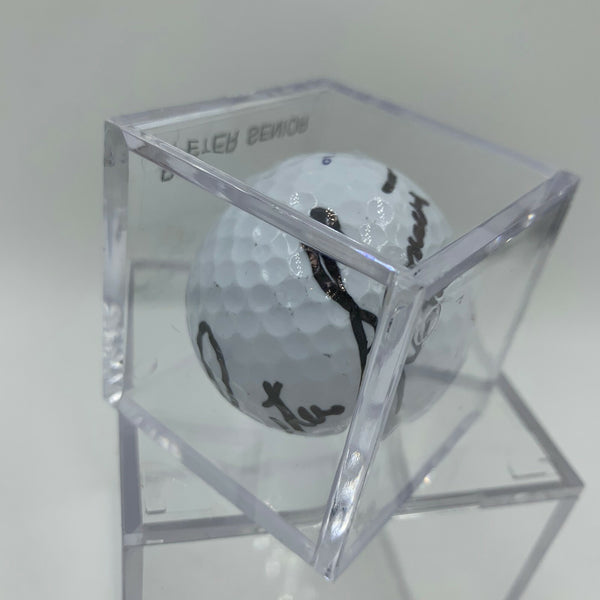 Peter Senior Signed Autographed Golf Ball PGA With JSA COA