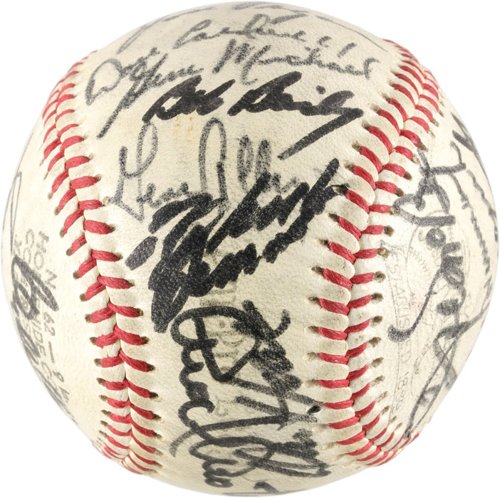 Roberto Clemente 1966 Pittsburgh Pirates Team Signed Baseball PSA DNA COA