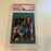 Rare 1992-93 Fleer Larry Johnson RC Signed Promo Card With Fleer Stamp PSA DNA