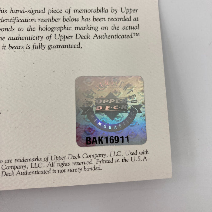 Lebron James "2008 All Star MVP" Signed ASG Basketball UDA Upper Deck COA 12/23