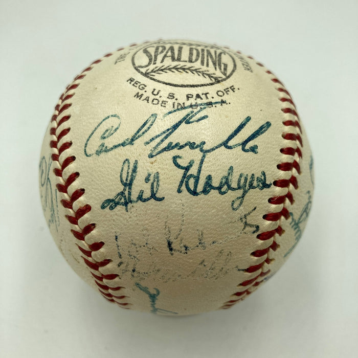 1952 All Star Game Team Signed Baseball Jackie Robinson JSA COA