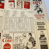 New York Mets April 18, 1964 Vintage Ticket Second Game Ever At Shea & Program