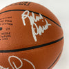 Bill Russell Red Auerbach Larry Bird Celtics Legends Signed Basketball PSA DNA
